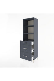 Hyperion Dolap 3 Raflı 3 Çekmeceli 60x44x195 - S59M096V5B