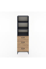 Hyperion Dolap 3 Raflı 3 Çekmeceli 60x44x195