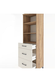 Hyperion Dolap 3 Raflı 3 Çekmeceli 60x44x195 - S59M096V7B
