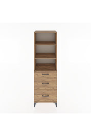 Hyperion Dolap 3 Raflı 3 Çekmeceli 60x44x195 - S59M096V9B