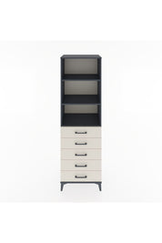 Hyperion Dolap 3 Raflı 5 Çekmeceli 60x44x195 - S59M099V4B