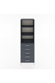 Hyperion Dolap 3 Raflı 5 Çekmeceli 60x44x195 - S59M099V5B