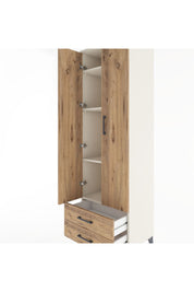 Hyperion Dolap 4 Raflı 2 Çekmeceli 2 Kapaklı 60x44x195 - S59M101V3B