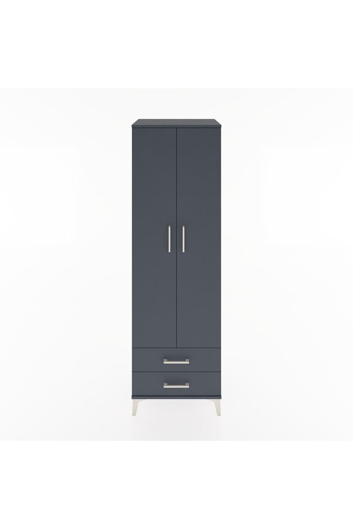 Hyperion Dolap 4 Raflı 2 Çekmeceli 2 Kapaklı 60x44x195 - S59M101V5B
