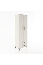 Hyperion Dolap 2 Raflı 2 Çekmeceli Tek Askılı 60x44x195 - S59M102V1B