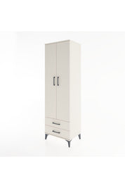 Hyperion Dolap 2 Raflı 2 Çekmeceli Tek Askılı 60x44x195 - S59M102V1B
