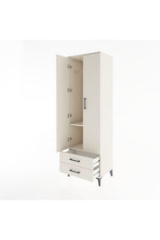 Hyperion Dolap 2 Raflı 2 Çekmeceli Tek Askılı 60x44x195 - S59M102V1B