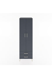 Hyperion Dolap 2 Raflı 2 Çekmeceli Tek Askılı 60x44x195 - S59M102V5B