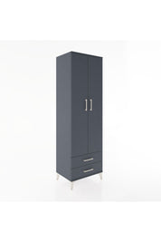 Hyperion Dolap 2 Raflı 2 Çekmeceli Tek Askılı 60x44x195 - S59M102V5B