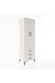 Hyperion Dolap 2 Raflı 3 Çekmeceli Tek Askılı 60x44x195 - S59M103V1B