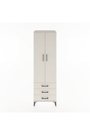 Hyperion Dolap 4 Raflı 3 Çekmeceli 2 Kapaklı 60x44x195 - S59M104V1B