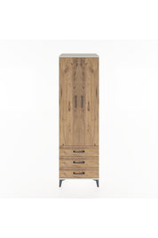 Hyperion Dolap 4 Raflı 3 Çekmeceli 2 Kapaklı 60x44x195 - S59M104V3B