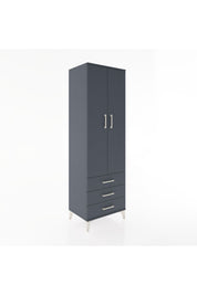 Hyperion Dolap 4 Raflı 3 Çekmeceli 2 Kapaklı 60x44x195 - S59M104V5B