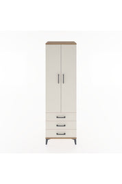 Hyperion Dolap 4 Raflı 3 Çekmeceli 2 Kapaklı 60x44x195 - S59M104V7B