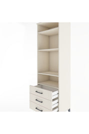 Hyperion Dolap 4 Raflı 3 Çekmeceli 60x44x195 - S59M105V1B