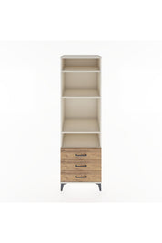 Hyperion Dolap 4 Raflı 3 Çekmeceli 60x44x195 - S59M105V3B