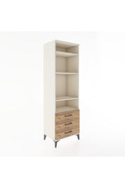 Hyperion Dolap 4 Raflı 3 Çekmeceli 60x44x195 - S59M105V3B