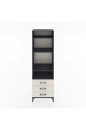 Hyperion Dolap 4 Raflı 3 Çekmeceli 60x44x195 - S59M105V4B