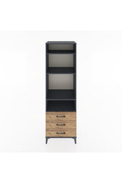 Hyperion Dolap 4 Raflı 3 Çekmeceli 60x44x195 - S59M105V6B