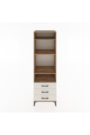 Hyperion Dolap 4 Raflı 3 Çekmeceli 60x44x195 - S59M105V7B
