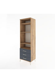 Hyperion Dolap 4 Raflı 3 Çekmeceli 60x44x195 - S59M105V8B
