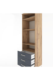 Hyperion Dolap 4 Raflı 3 Çekmeceli 60x44x195 - S59M105V8B