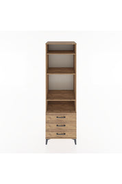 Hyperion Dolap 4 Raflı 3 Çekmeceli 60x44x195 - S59M105V9B