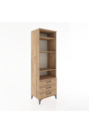 Hyperion Dolap 4 Raflı 3 Çekmeceli 60x44x195 - S59M105V9B