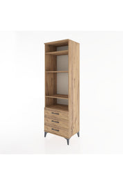 Hyperion Dolap 4 Raflı 3 Çekmeceli 60x44x195 - S59M105V9B