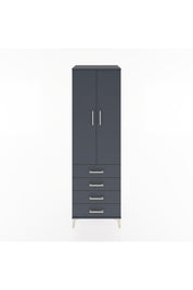 Hyperion Dolap 3 Raflı 4 Çekmeceli 2 Kapaklı 60x44x195 - S59M107V5B