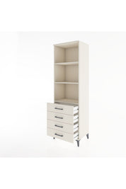 Hyperion Dolap 3 Raflı 4 Çekmeceli 60x44x195 - S59M108V1B