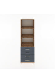 Hyperion Dolap 3 Raflı 4 Çekmeceli 60x44x195 - S59M108V8B