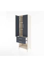 Hyperion Dolap 3 Raflı 2 Çekmeceli 2 Kapaklı 60x44x195 - S59M110V2B