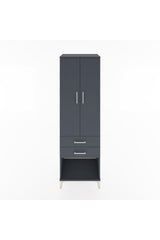 Hyperion Dolap 3 Raflı 2 Çekmeceli 2 Kapaklı 60x44x195