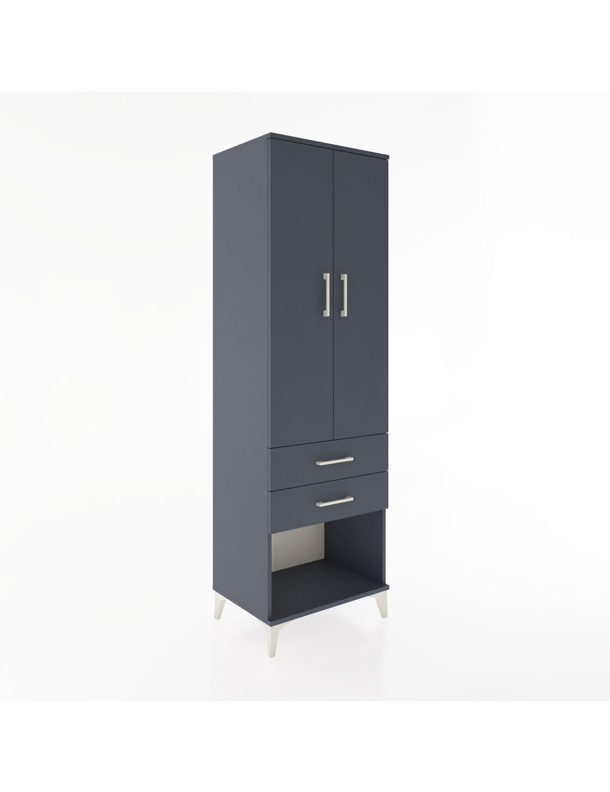 Hyperion Dolap 3 Raflı 2 Çekmeceli 2 Kapaklı 60x44x195 - S59M110V5B