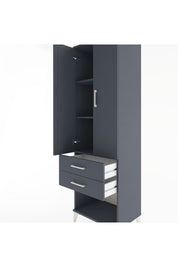 Hyperion Dolap 3 Raflı 2 Çekmeceli 2 Kapaklı 60x44x195 - S59M110V5B