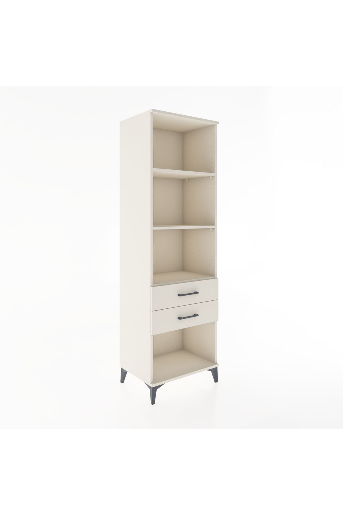 Hyperion Dolap 3 Raflı 2 Çekmeceli 60x44x195 - S59M111V1B