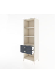 Hyperion Dolap 3 Raflı 2 Çekmeceli 60x44x195 - S59M111V2B