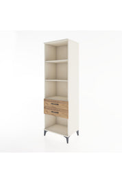 Hyperion Dolap 3 Raflı 2 Çekmeceli 60x44x195 - S59M111V3B