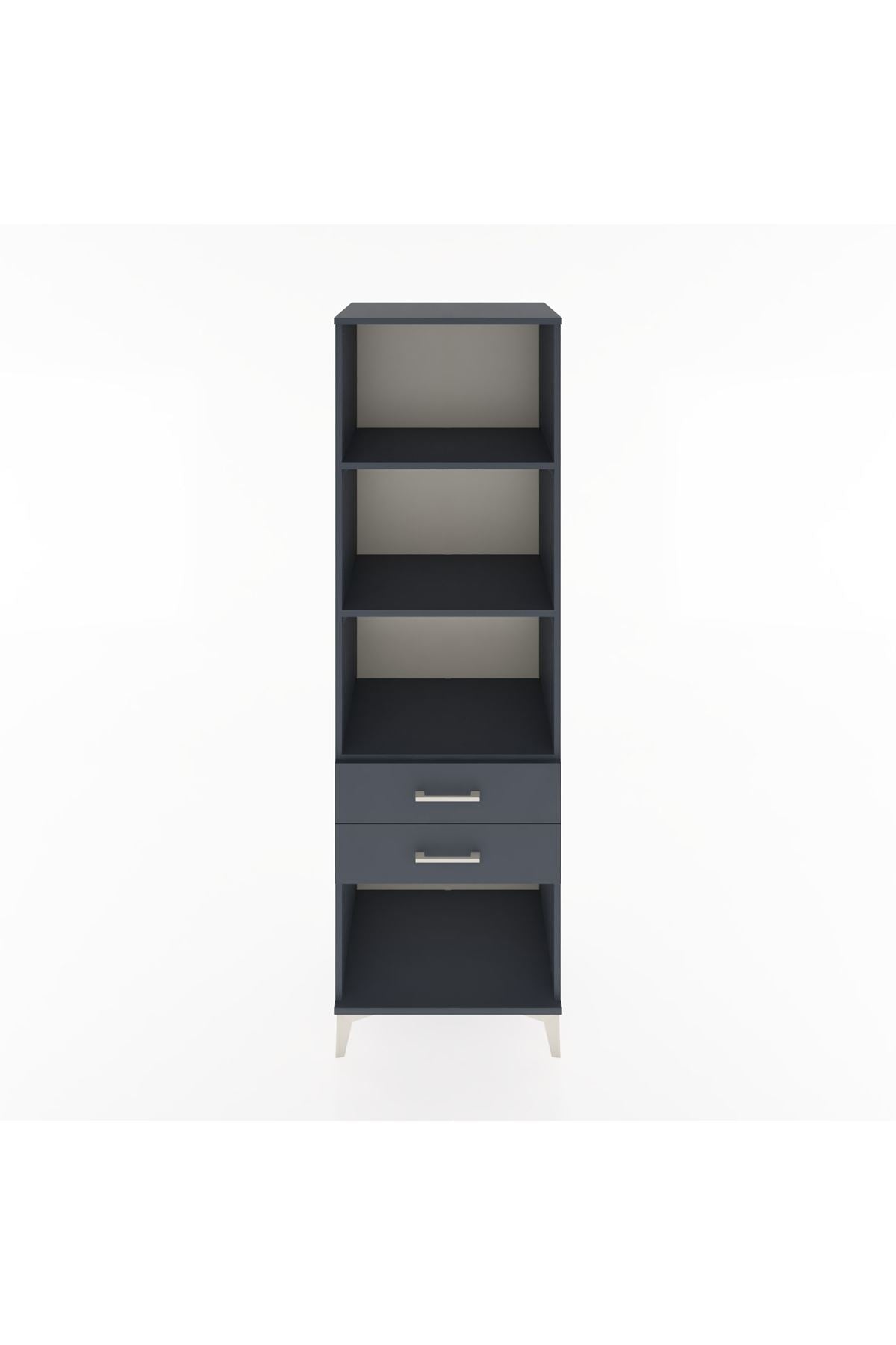 Hyperion Dolap 3 Raflı 2 Çekmeceli 60x44x195 - S59M111V5B