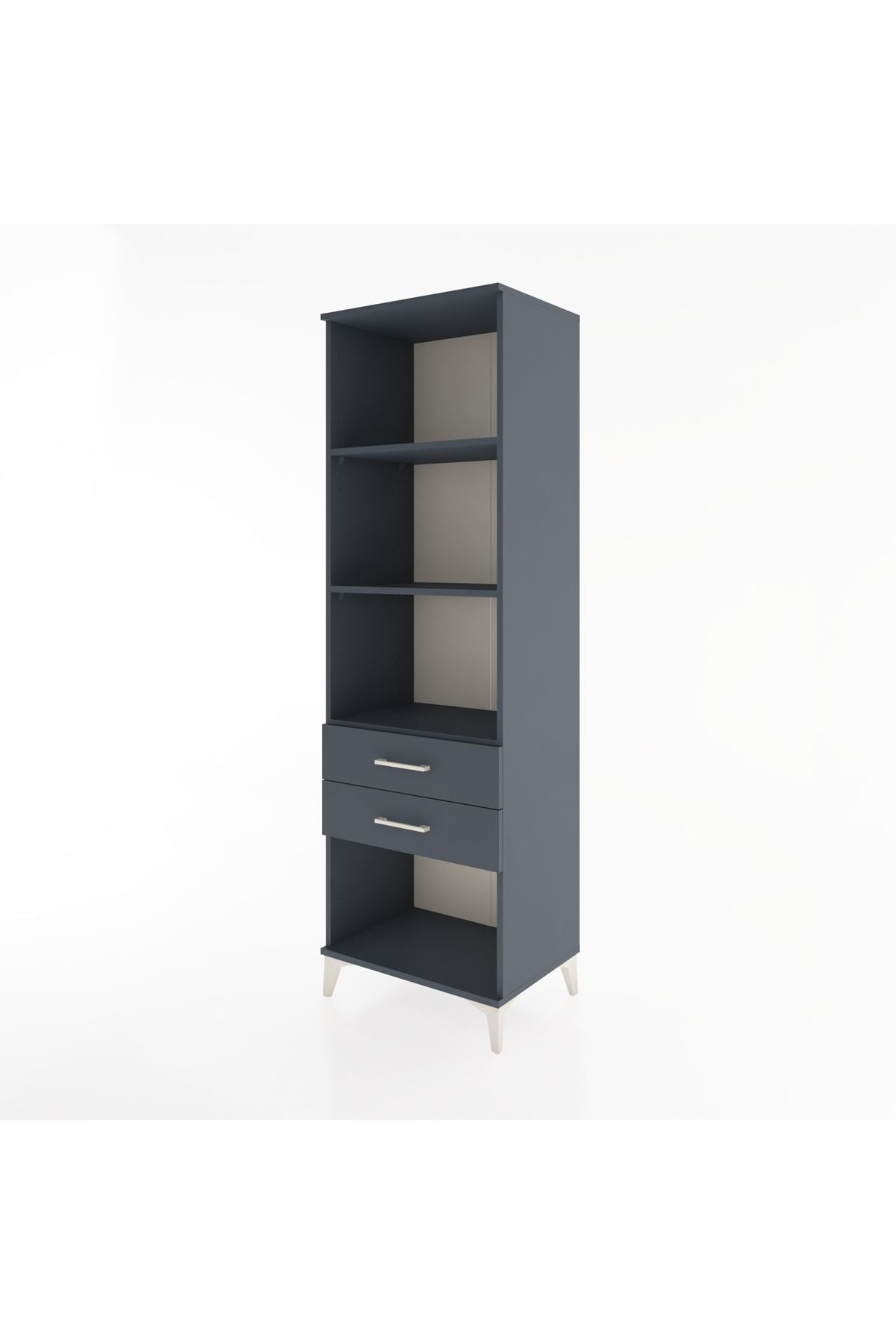 Hyperion Dolap 3 Raflı 2 Çekmeceli 60x44x195 - S59M111V5B