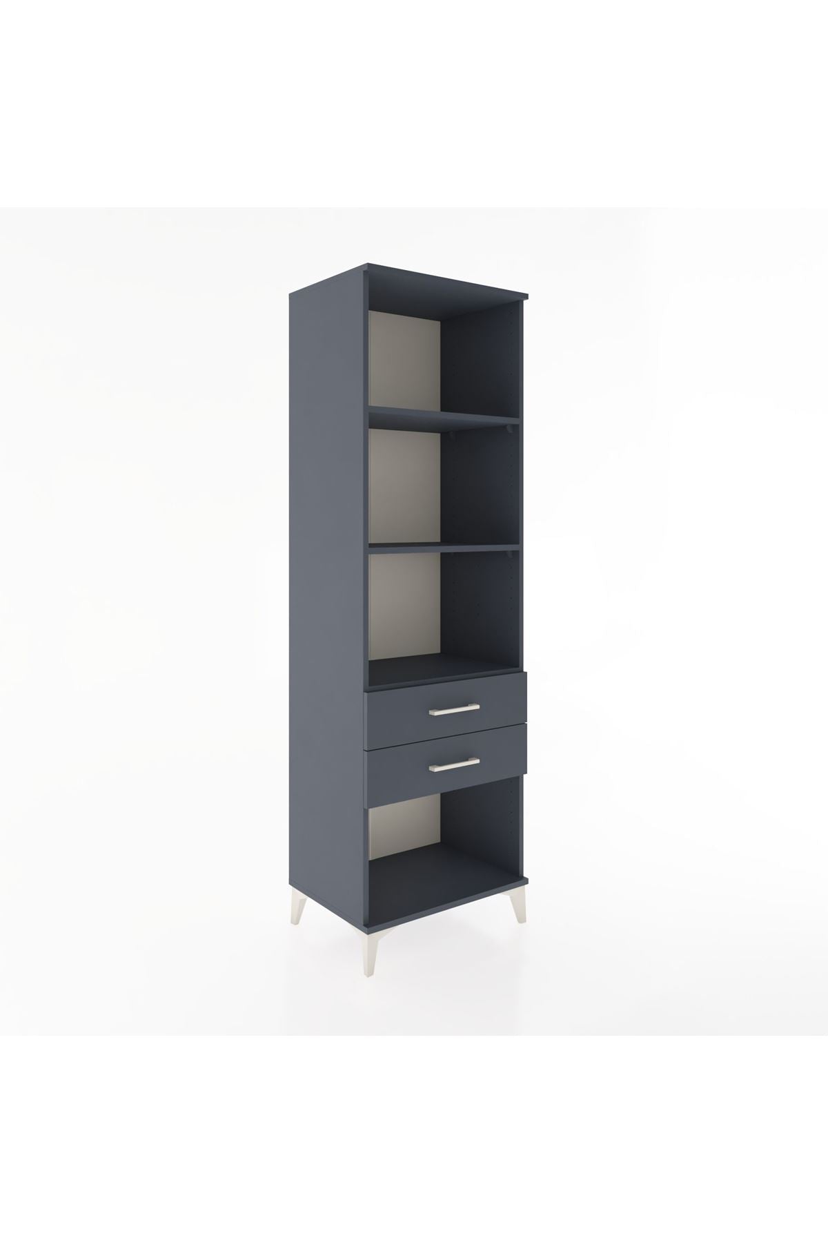 Hyperion Dolap 3 Raflı 2 Çekmeceli 60x44x195 - S59M111V5B