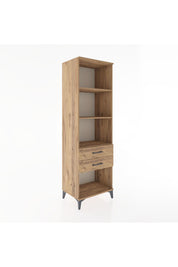 Hyperion Dolap 3 Raflı 2 Çekmeceli 60x44x195 - S59M111V9B