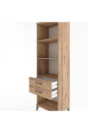 Hyperion Dolap 3 Raflı 2 Çekmeceli 60x44x195 - S59M111V9B