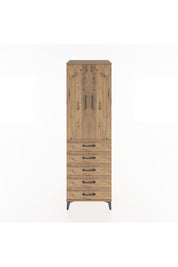 Hyperion Dolap 3 Raflı 5 Çekmeceli 2 Kapaklı 60x44x195 - S59M113V9B