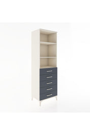 Hyperion Dolap 3 Raflı 5 Çekmeceli 60x44x195 - S59M114V2B