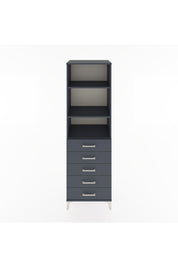 Hyperion Dolap 3 Raflı 5 Çekmeceli 60x44x195 - S59M114V5B