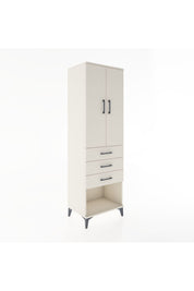 Hyperion Dolap 3 Raflı 3 Çekmeceli 2 Kapaklı 60x44x195 - S59M116V1B