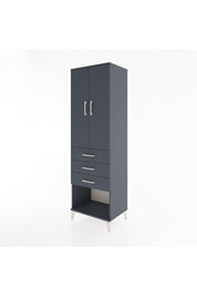 Hyperion Dolap 3 Raflı 3 Çekmeceli 2 Kapaklı 60x44x195 - S59M116V5B