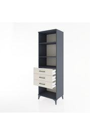 Hyperion Dolap 3 Raflı 3 Çekmeceli 60x44x195 - S59M117V4B
